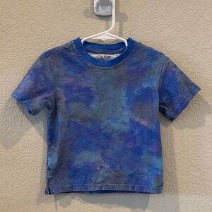 Little Bipsy Blue and Purple Tie-Dye T-Shirt